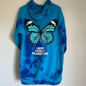 YOURSTRULYCLOTHING Tie Dye Hoodie
